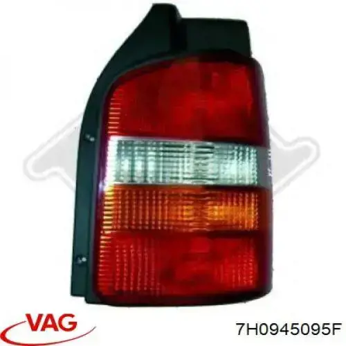 7H0945095F VAG Lanterna traseira esquerda
