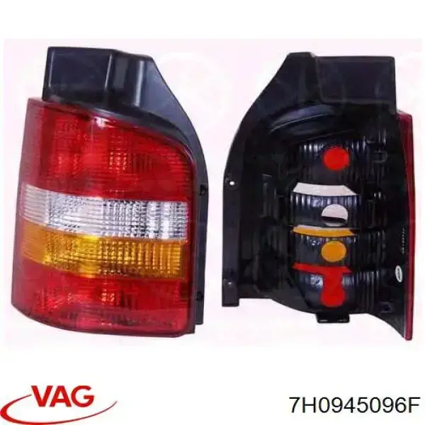 Compre 7H0945096F VAG Lanterna traseira direita
