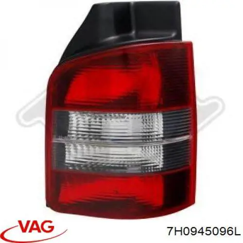 Lanterna traseira direita VAG 7H0945096L preço, a partir de 66,16 USD