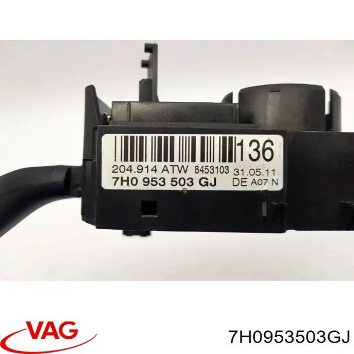 Comutador instalado na coluna da direção, montado VAG 7H0953513Q9B9 preço, a partir de 73,21 USD