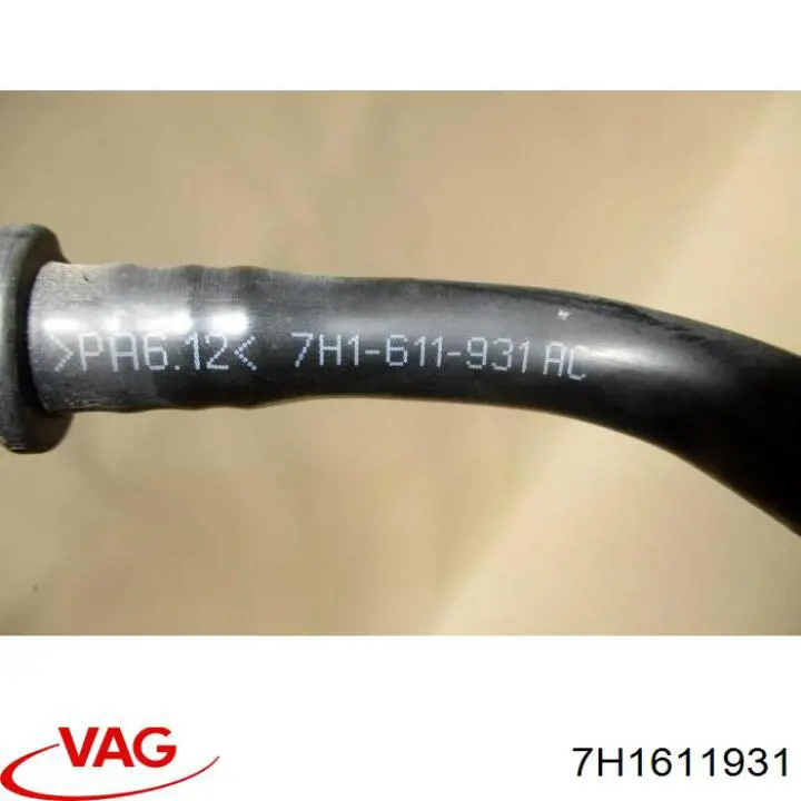 7H1611931 VAG Mangueira (cano derivado) de bomba de vácuo