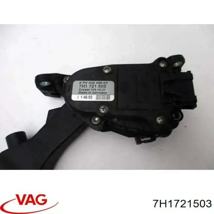 Pedal de gás (de acelerador) VAG 7H1721503 preço, a partir de 58,56 USD