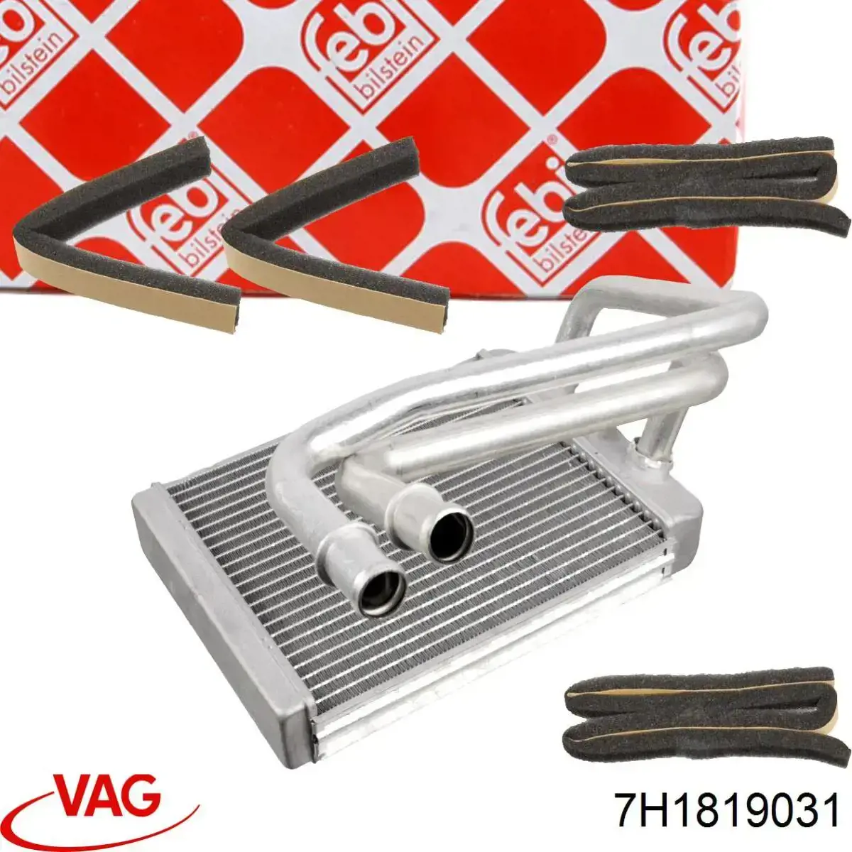 Radiador de forno (de aquecedor) VAG 7H1819031 preço, a partir de 62,99 USD