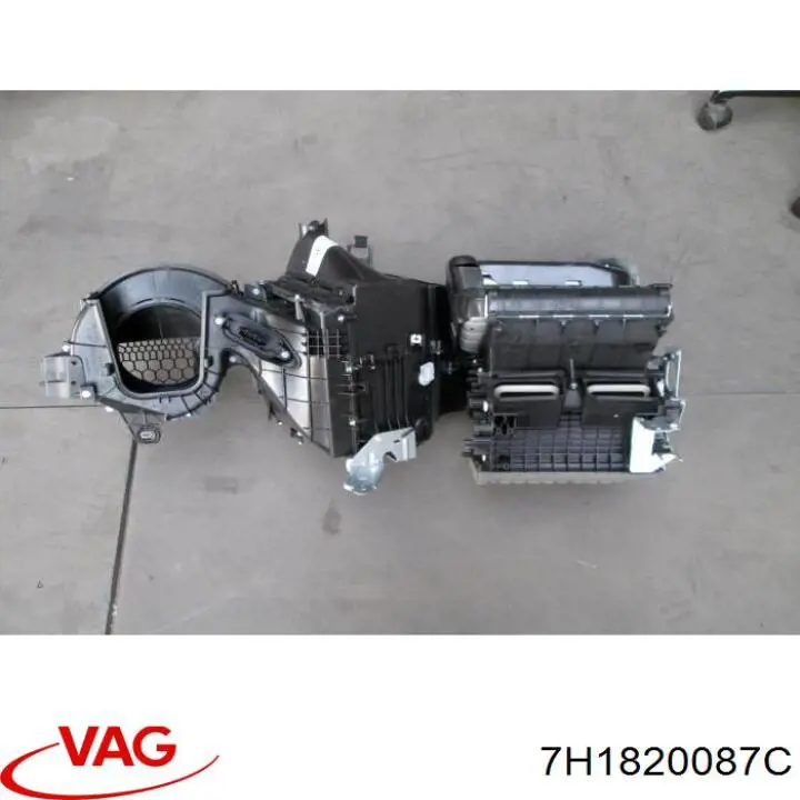 Compre 7H1820087C VAG Caixa do radiador de aparelho de ar condicionado (vaporizador do salão)