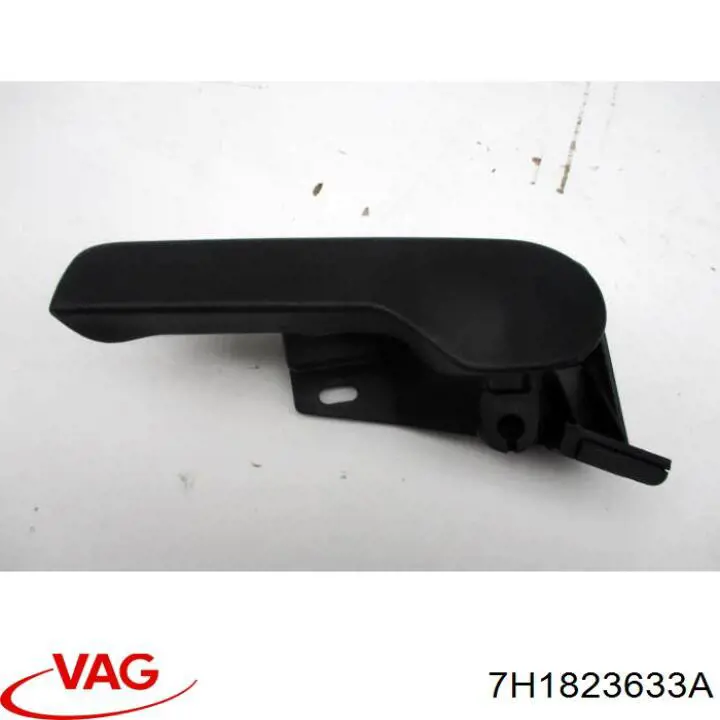 7H1823633A VAG Consola de puxador de abertura da capota