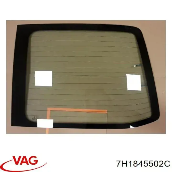 7H1845502C VAG Vidro da porta traseira direita