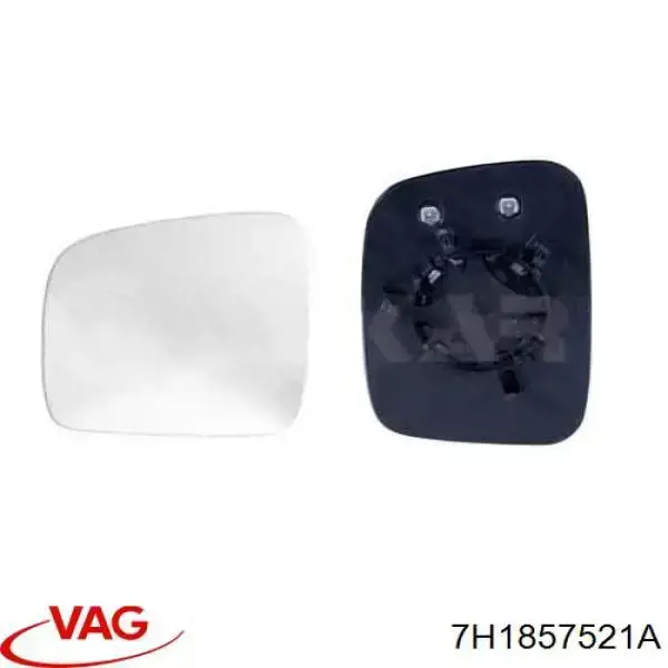 Compre 7H1857521A VAG Elemento espelhado do espelho de retrovisão esquerdo