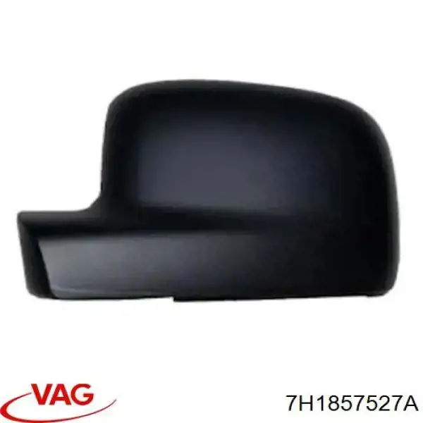 7H1857527A VAG Placa sobreposta (tampa) do espelho de retrovisão esquerdo