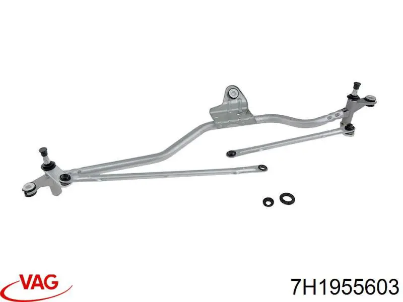 Trapézio de limpador pára-brisas VAG 7H1955603 preço, a partir de 122,58 USD