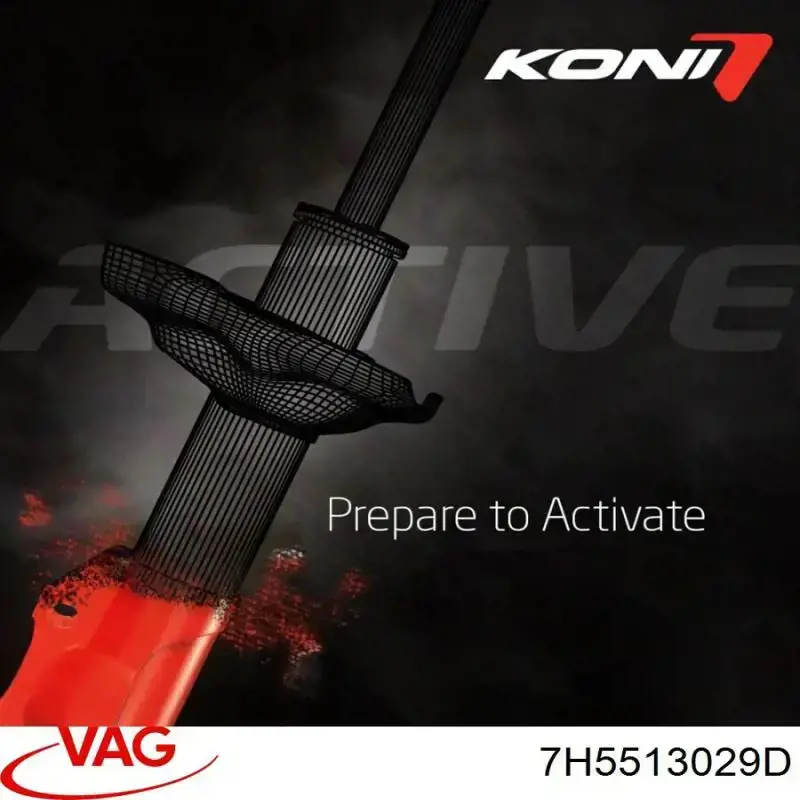 Compre 7H5513029D VAG Amortecedor traseiro