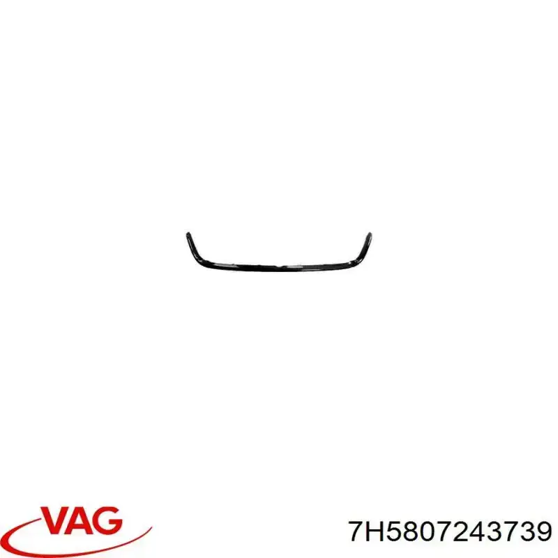 7H5807243739 VAG Grelha do radiador