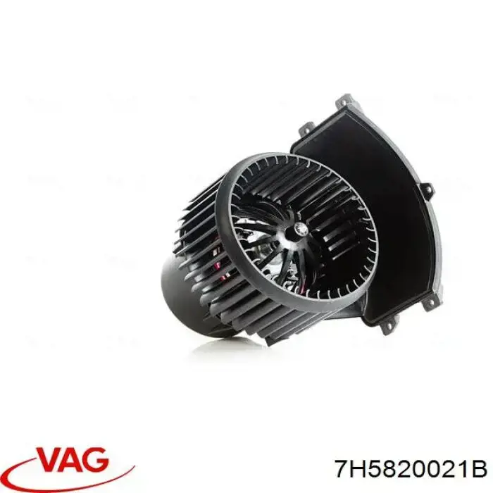 7H5820021B VAG Motor de ventilador de forno (de aquecedor de salão)