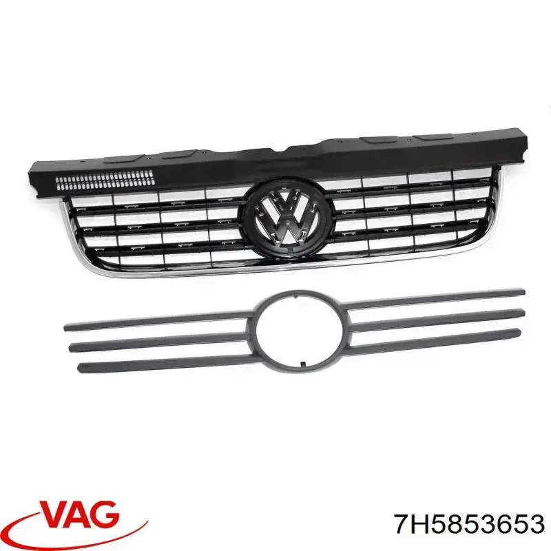 7H5853653 VAG Grelha do radiador