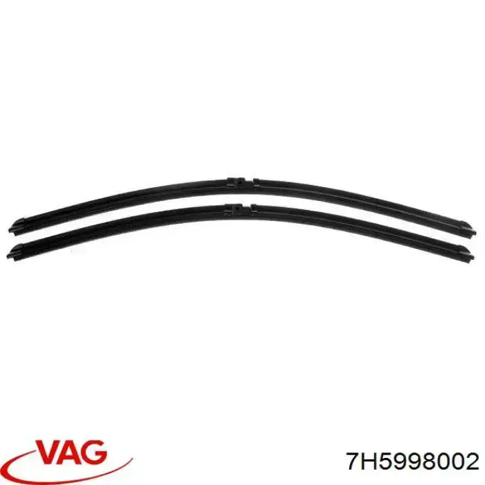 Limpa-pára-brisas do pára-brisas, kit de 2 un. VAG 7H5998002 preço, a partir de 16,06 USD