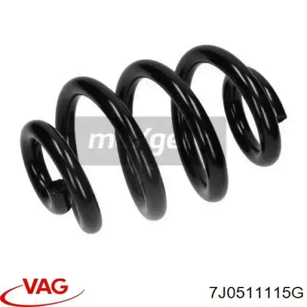 Compre 7J0511115G VAG Mola traseira