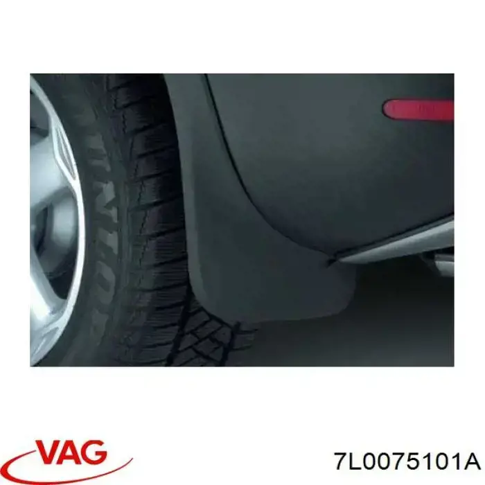 Protetores de lama traseiros, kit VAG 7L0075101A preço, a partir de 174,10 USD