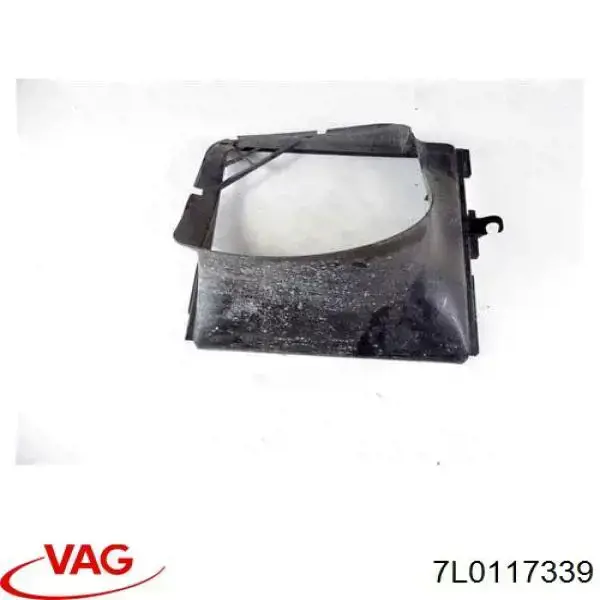 Conduto de ar (defletor) esquerdo do radiador de intercooler VAG 7L0117339 preço, a partir de 79,08 USD