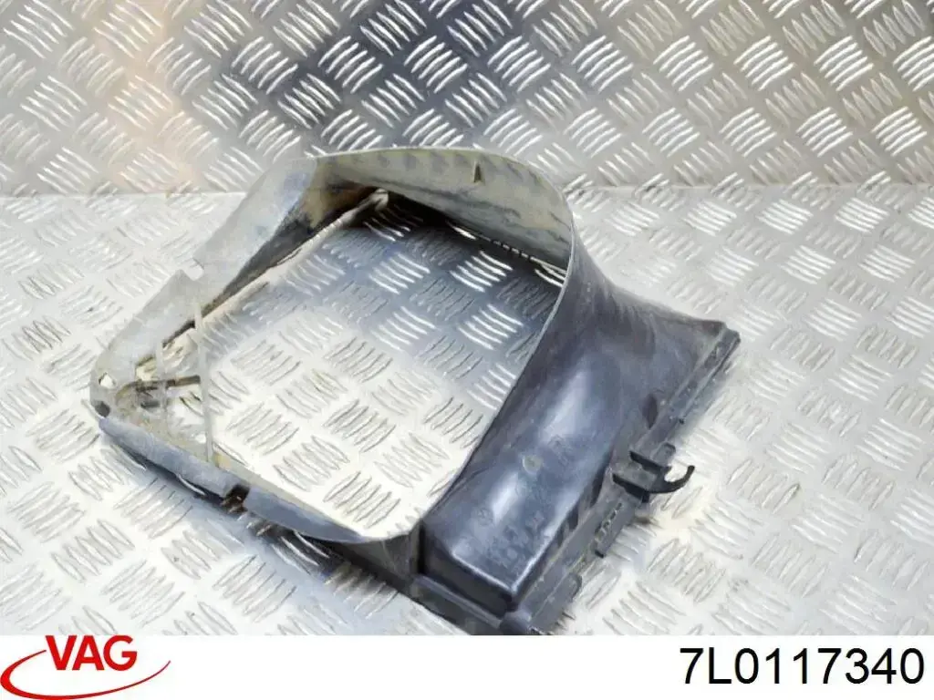 Conduto de ar (defletor) direito do radiador de intercooler VAG 7L0117340 preço, a partir de 67,37 USD