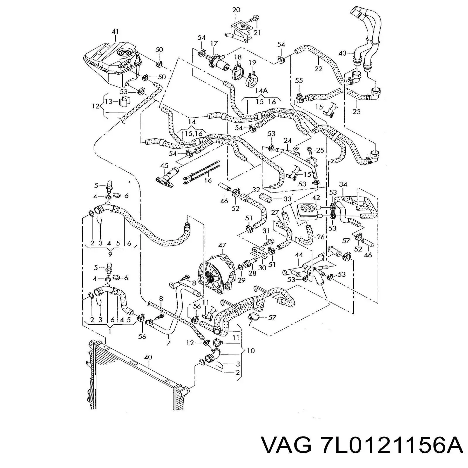  VAG 7L0121156A preço, a partir de 31,70 USD