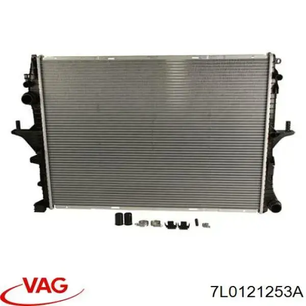 7L0121253A VAG Radiador de esfriamento de motor