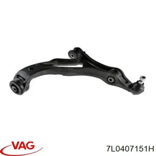 Compre 7L0407151H VAG Braço oscilante inferior esquerdo de suspensão dianteira