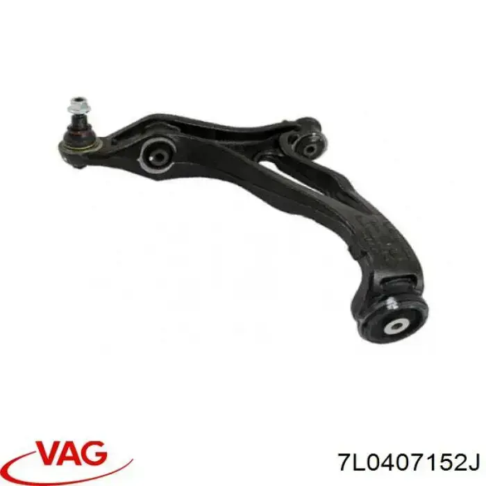 Compre 7L0407152J VAG Braço oscilante inferior direito de suspensão dianteira