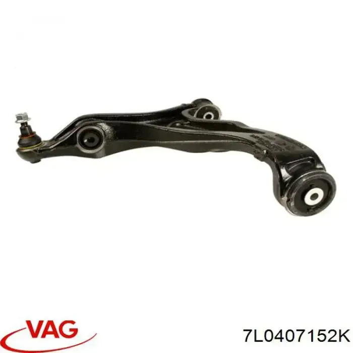 Braço oscilante inferior direito de suspensão dianteira VAG 7L0407152K preço, a partir de 204,31 USD