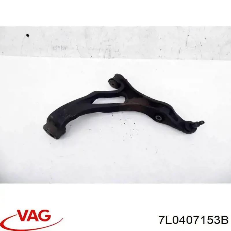 Braço oscilante inferior esquerdo de suspensão dianteira VAG 7L0407153B preço, a partir de 83,43 USD