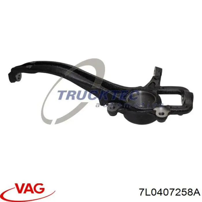Pino moente (extremidade do eixo) dianteiro direito VAG 7L0407258A preço, a partir de 108,77 USD
