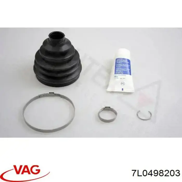 Bota de proteção externa de junta homocinética do semieixo dianteiro VAG 7L0498203 preço, a partir de 14,30 USD