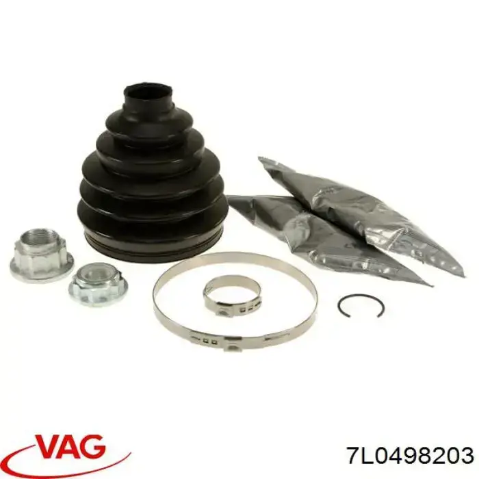 Compre 7L0498203 VAG Bota de proteção externa de junta homocinética do semieixo dianteiro