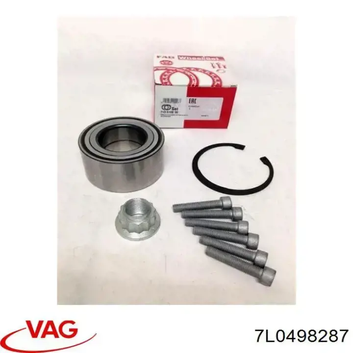 Rolamento de cubo dianteiro/traseiro VAG 7L0498287 preço, a partir de 69,71 USD
