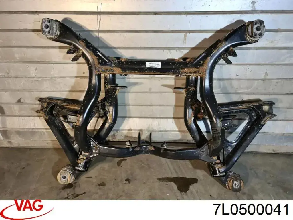 Compre 7L0500041 VAG Viga de suspensão traseira (plataforma veicular)