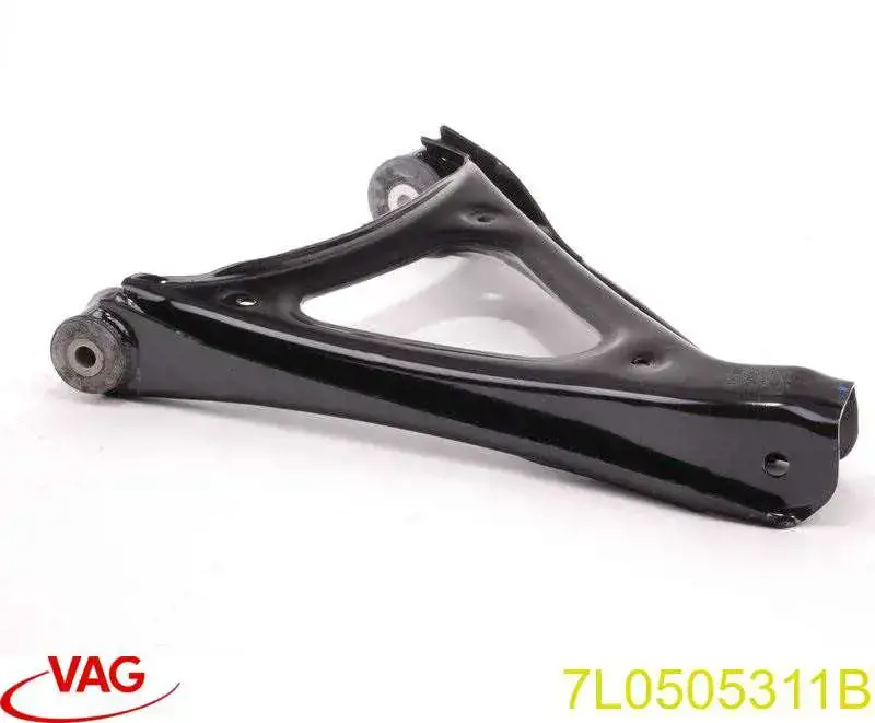 Braço oscilante inferior esquerdo de suspensão traseira VAG 7L0505311B preço, a partir de 75,29 USD