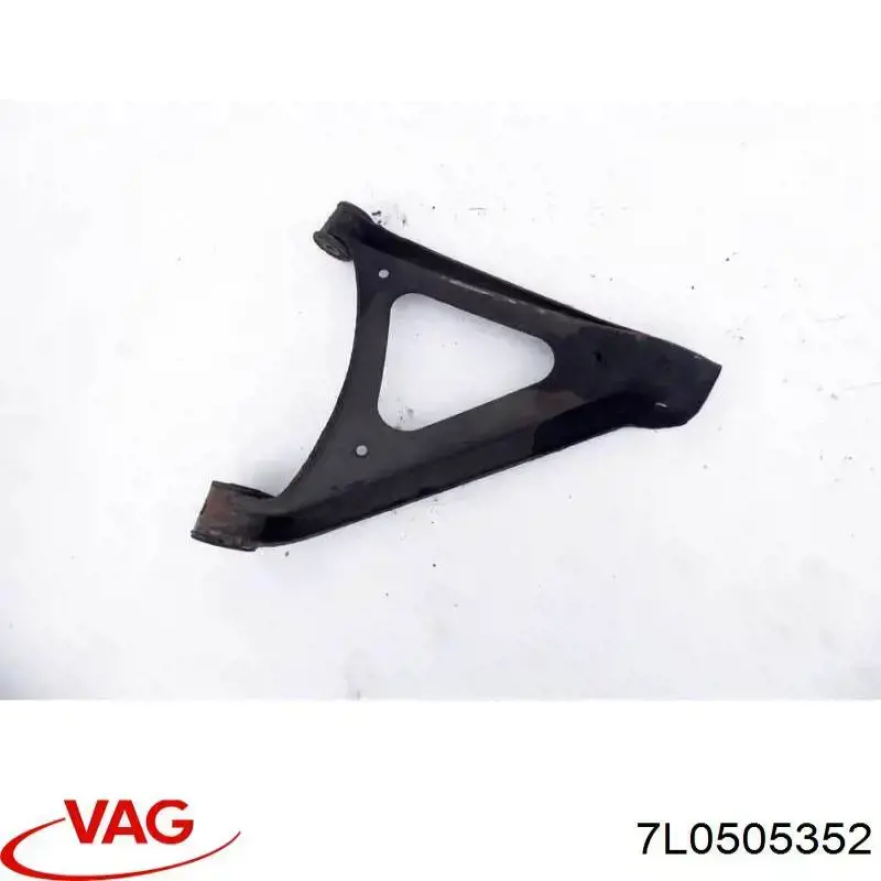 7L0505352 VAG Braço oscilante inferior direito de suspensão traseira
