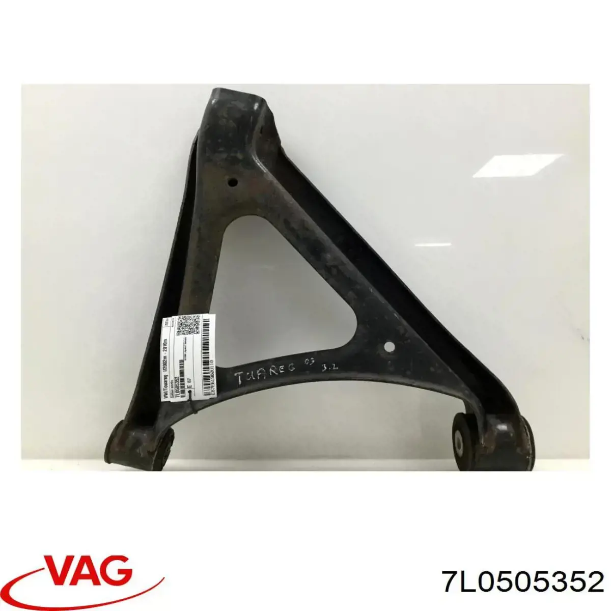 Compre 7L0505352 VAG Braço oscilante inferior direito de suspensão traseira