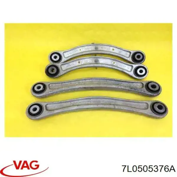 7L0505376A VAG Braço oscilante superior direito de suspensão traseira