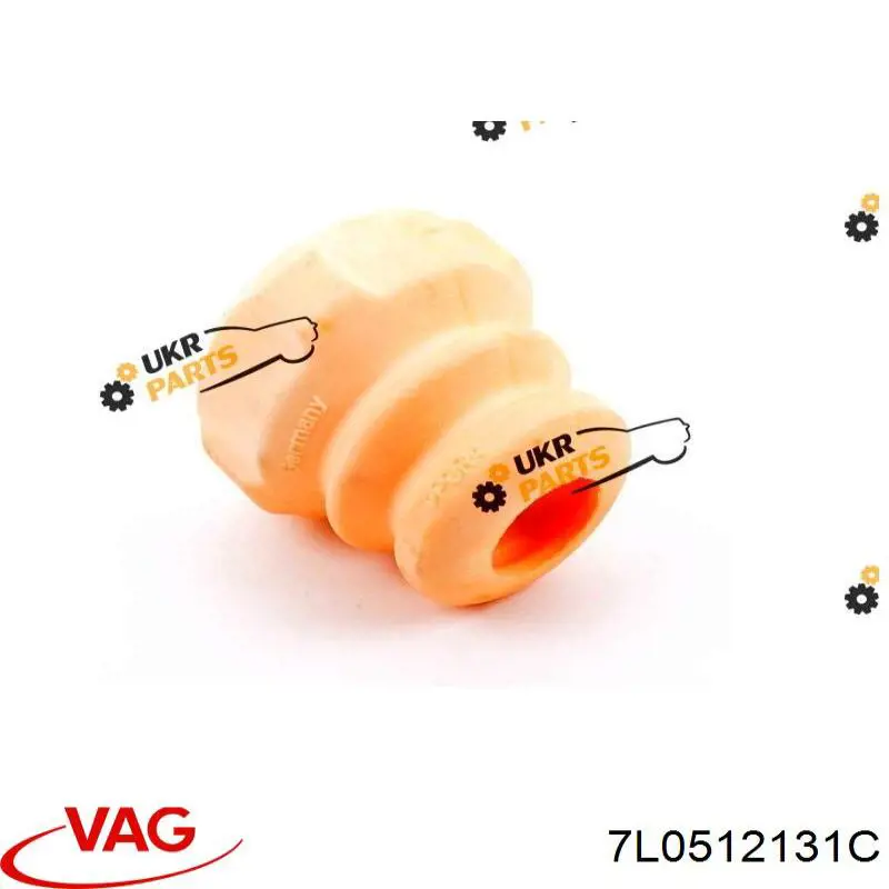 Pára-choque (grade de proteção) de amortecedor traseiro VAG 7L0512131C preço, a partir de 19,98 USD