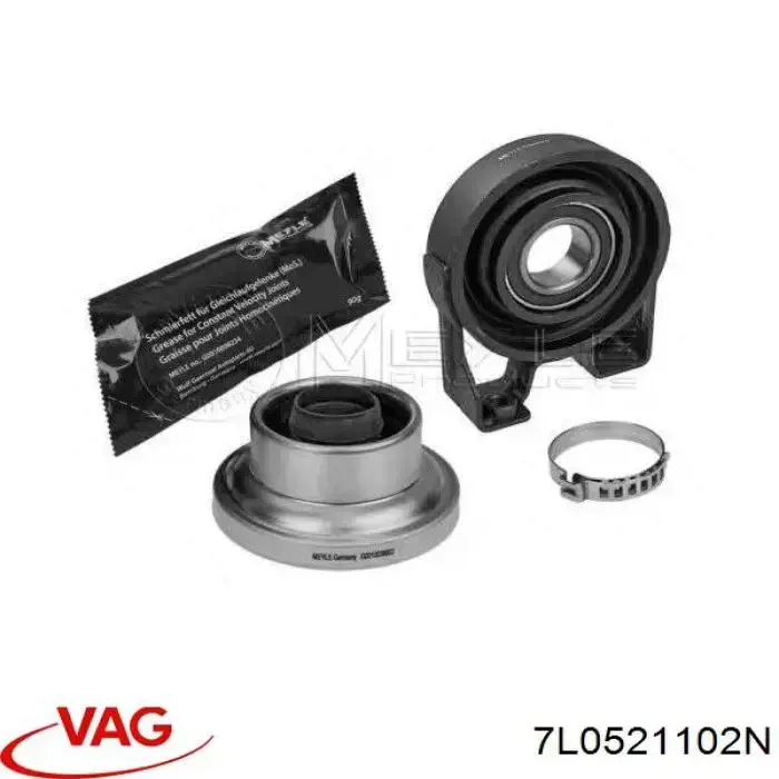 Compre 7L0521102N VAG Junta universal traseira montada