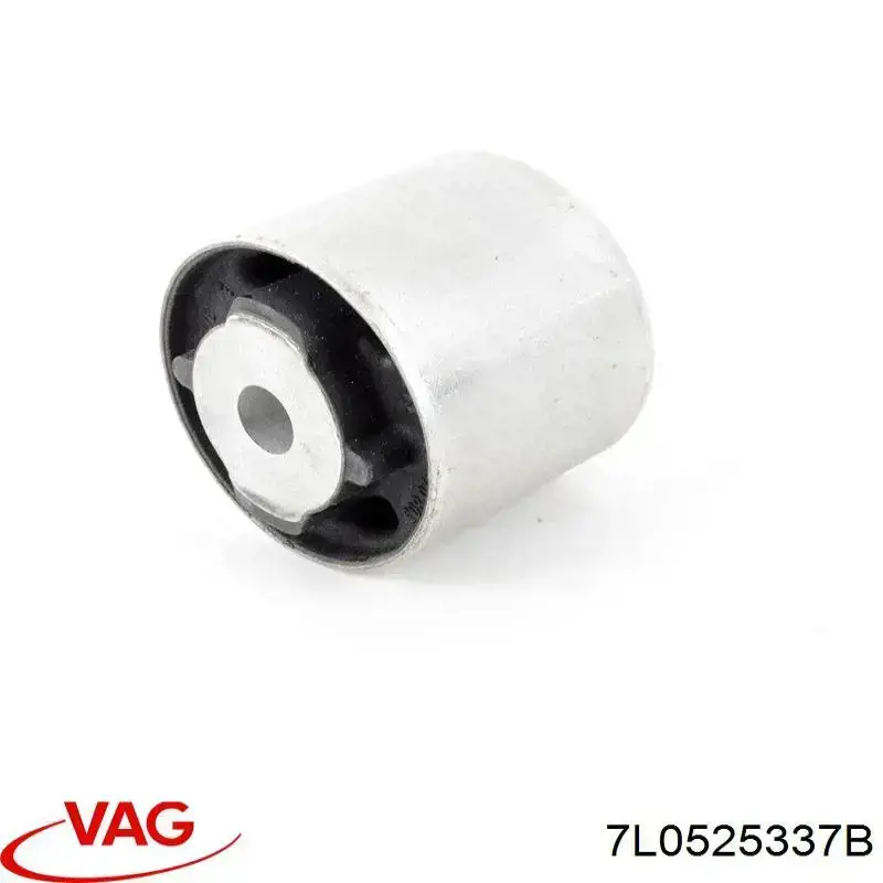 Bloco silencioso (coxim) dianteiro de redutor do eixo dianteiro VAG 7L0525337B preço, a partir de 25,51 USD