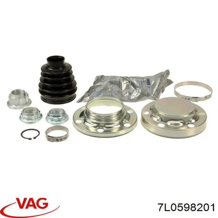 Compre 7L0598201 VAG Bota de proteção interna de junta homocinética do semieixo traseiro