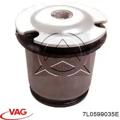 7L0599035E VAG Bloco silencioso de viga traseira (de plataforma veicular)