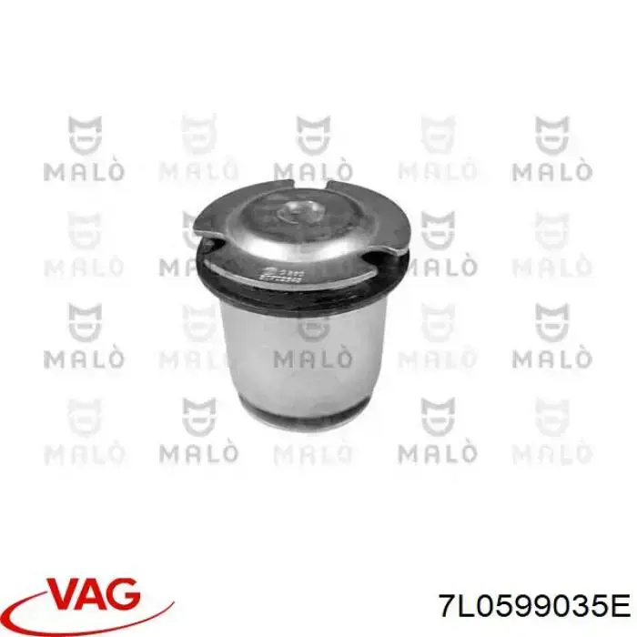 Bloco silencioso de viga traseira (de plataforma veicular) VAG 7L0599035E preço, a partir de 54,45 USD