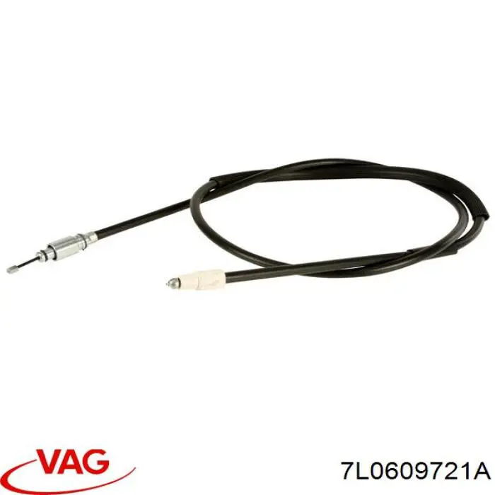 Cabo traseiro direito/esquerdo do freio de estacionamento VAG 7L0609721A preço, a partir de 35,56 USD