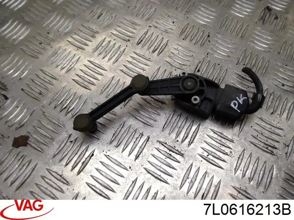 7L0616213B VAG Sensor dianteiro esquerdo do nível de posição de carroçaria