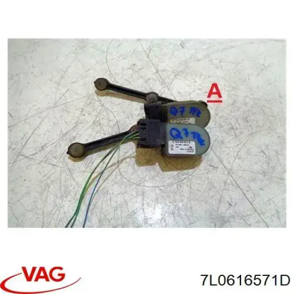 Compre 7L0616571D VAG Sensor traseiro do nível de posição de carroçaria