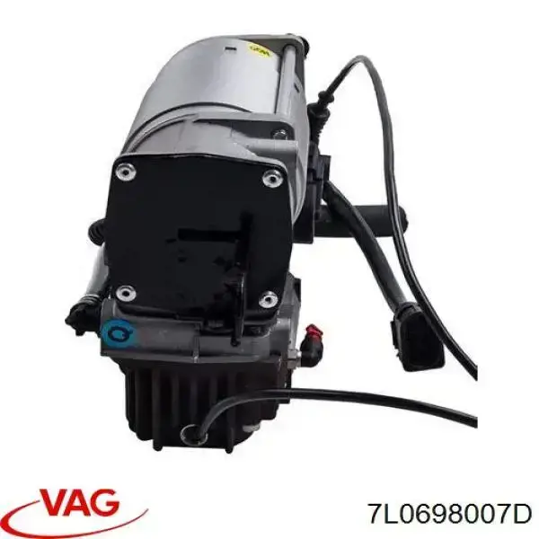 Compre 7L0698007D VAG Compressor de bombeio pneumático (de amortecedores)