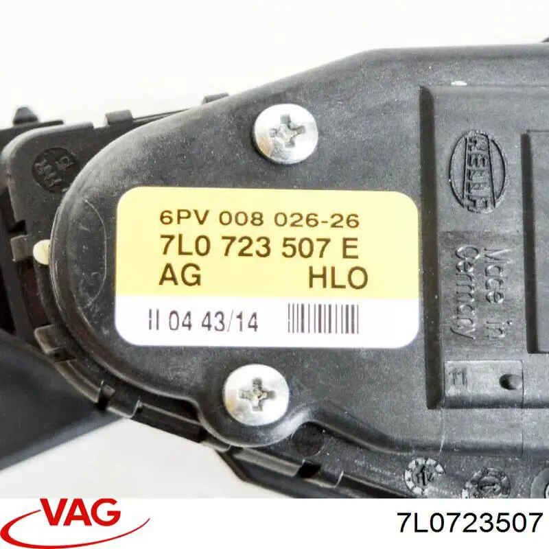 Compre 7L0723507 VAG Pedal de gás (de acelerador)