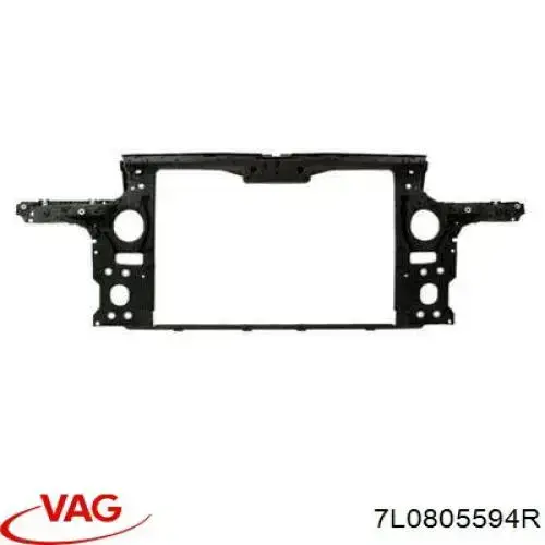 7L0805594R VAG Suporte do radiador montado (painel de montagem de fixação das luzes)