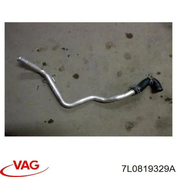 Mangueira (cano derivado) inferior do radiador de esfriamento VAG 7L0819329A preço, a partir de 35,95 USD
